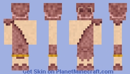 Armadillo Caveman Minecraft Skin