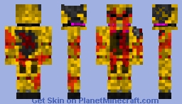 *Old* William Afton Inside Of Spring-bonnie (Withered) (Springlock Failure Stage #2) Minecraft Skin
