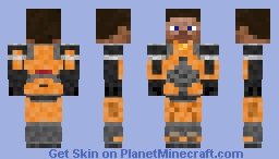 Steve in HEV Suit (Better ver.) Minecraft Skin