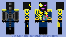 Commander in Chief of the Great Monster Empire Strategic Aviation | Marshal Enderwingstrike Minecraft Skin