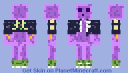 Cool Purple Slime Minecraft Skin