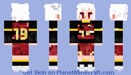 Bunny Iglesias V.Uniform Minecraft Skin