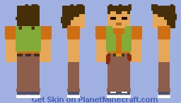 Brock Kanto (Unshaded) Minecraft Skin