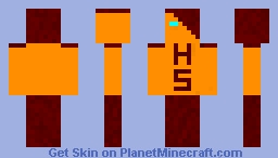 HS Skin (Orange) Minecraft Skin
