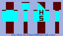 HS Blue Minecraft Skin