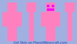 Pink KItty Minecraft Skin
