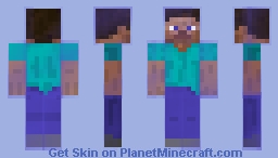 Enchanted Steve Minecraft Skin