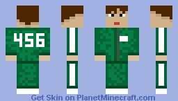 Player 456 (edit) Minecraft Skin