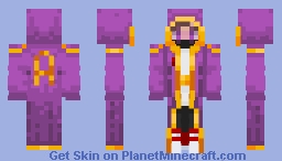 AQUINO HECHICERO SKIN - Aquí si hay magia Minecraft Skin