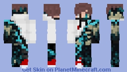 AQUINO SKULK INFECTION SKIN - Aquí si hay infección Minecraft Skin