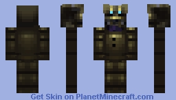 Five Nights at Freddy's: Into The Pit - The Yellow Rabbit (Cover Lighting) (Java) Minecraft Skin