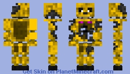 Spring-bonnie (Withered) Minecraft Skin