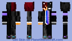 Nathan (Half Shadow Form) Minecraft Skin