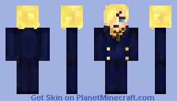 Sanji Blackleg One Piece Timeskip Minecraft Skin