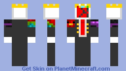 pirate TV head Minecraft Skin