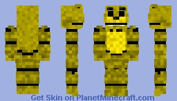 Golden Freddy (Classic) Minecraft Skin