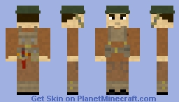 WW2 British Infantry Uniform Minecraft Skin