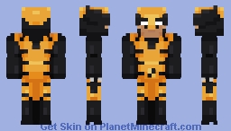 X-Ceptional Wolverine (Alex Ross design) Minecraft Skin