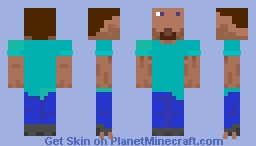 I am steeve Minecraft Skin