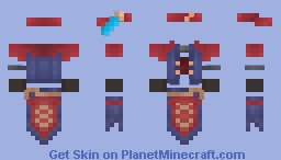 Order of Souls Witch Uniform size 2 (Sea of Thieves) Minecraft Skin