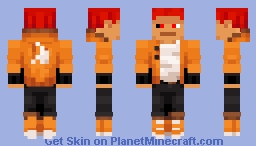 TSM_Fire - Amber Axolotls Isle To Glory X Streamers Against Cancer Minecraft Skin