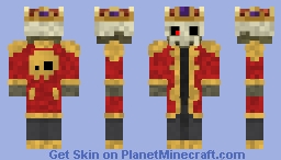 Skeleton King Minecraft Skin