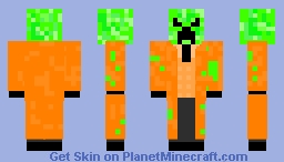 Scientist Toxic Creeper Minecraft Skin