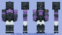 MS-05B Zaku I [Black Tri-Stars Custom] Minecraft Skin