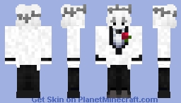 White Han Minecraft Skin