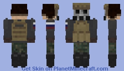 Russian Soldier Minecraft Skin