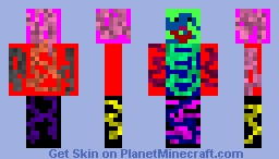 The Crazy Crafter Minecraft Skin