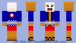 Milk Bread Man Minecraft Skin
