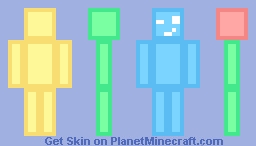 PLAYER=MODEL (Blockbench Player Model) Minecraft Skin