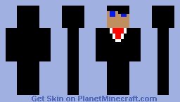 man in suit Minecraft Skin