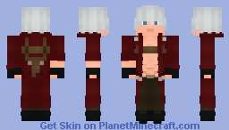 Dante | Devil May Cry 3 | 1.8+ Minecraft Skin