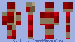 Red person Minecraft Skin