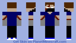 Battle Worn Son of Herobrine Minecraft Skin