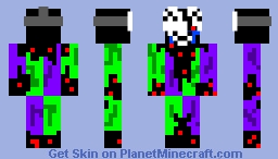 The Tortured Jester (ugly skin contest) Minecraft Skin