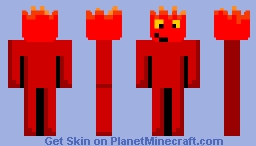 Fireboy Minecraft Skin
