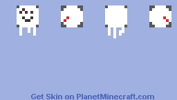 happy ghast Minecraft Skin