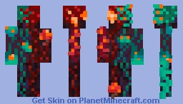 Nether Fungus golem Minecraft Skin