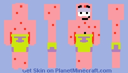 Patrick Star Minecraft Skin
