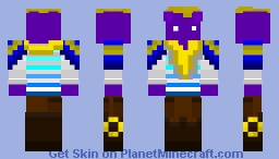 Sailor Purple Minecraft Skin