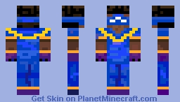 Three Eye Herobrine Minecraft Skin