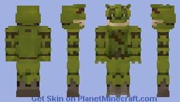 Springtrap [FNAF 3] Java & Bedrock Comp. Minecraft Skin