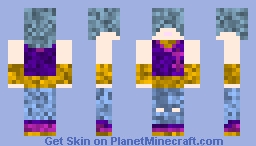 Mystery Saja (Kpop Demon Hunters) Minecraft Skin
