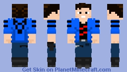 Captain Starblazer (Casual Outfit) Minecraft Skin