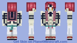 Akaza (Demon Slayer) Minecraft Skin