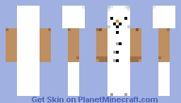 boneco de neve Minecraft Skin