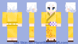 [NIJISANJI] Kaelix Debonair - Summer Festival Yukata Outfit Minecraft Skin